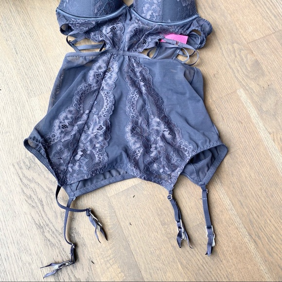 La Senza Merry widow grey XS - Picture 2 of 14
